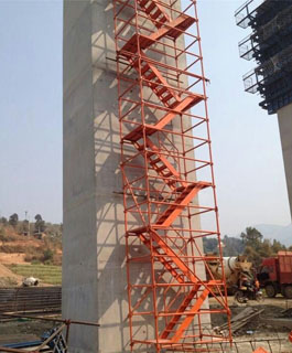 香蕉式安全爬梯